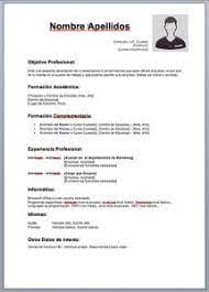 Curriculum vitae format in pdf. Ejemplos De Curriculum Vitae Descargatelos Ahora 2019