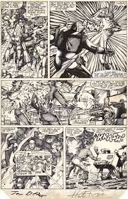 MACHINE MAN 1 PAGE 25 BARRY WINDSOR-SMITH AND HERB TRIMPE COMIC ART SALE