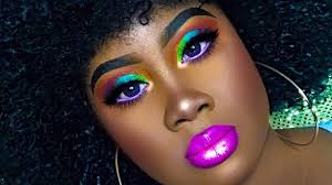 makeup look for dark skin women