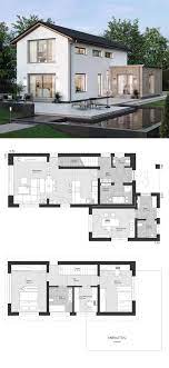 Bildergebnis fur bungalow 10x12 haus grundriss haus planung. Einfamilienhaus Modern Grundriss Schmal Mit Buro Anbau Satteldach Architektur Im Landhausstil Haus Moderne Grundrisse Schmales Haus Grundrisse Architektur
