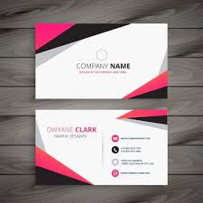 Abstract Business Card Vector Design Illustration Vector Business Card Business Cards Creative Templates Design Business Card Ideas
