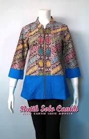 Blus Batik Modern Baju Kerja Batik Pakaian Wanita Model Pakaian Pakaian Sehari Hari
