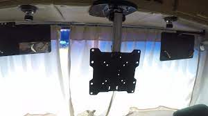 Ceiling mount tv bracket for rv. Tv Mount Install Part 2 Youtube