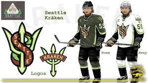 A legend from the deep awakens. Graphic Designer Releases Concept Logos And Jerseys For Seattle Nhl Team Article Bardown