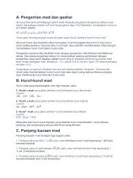 Maybe you would like to learn more about one of these? A Pengertian Mad Dan Qashar 1 Huruf Ùˆ Mati Yang Jatuh Setelah Huruf Bertanda Baca Dhommah Pdf