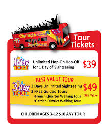 Ticket Types Bus Header V2 Tours New Orleans New Orleans New Orleans Travel