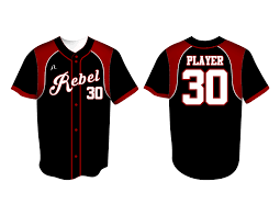 Custom Baseball Uniforms Defend The Perimeter Team Rebel