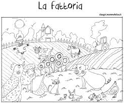 Disegno Da Colorare Fattoria Degli Animali Disegni Mammafelice Disegno Per Bambini Disegni Da Colorare Bambini Da Colorare