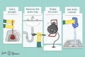 Push the bent hanger down the drain. How To Unclog A Sink Drain