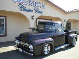 Autotrader Classics 1956 Ford F100 Truck Purple 8 Cylinder Automatic 2 Wheel Drive Classic Trucks Pomona Ca Classic Cars Vintage Trucks Classic Trucks
