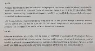 43/2019, vizeaza facilitatile fiscale acordate angajatilor din domeniul constructiilor, mareste aria codurilor caen care pot beneficia de facilitatile introduse si clarifica conditiile legate de cifra de. Un Nou Proiect Care ModificÄƒ Oug 114 Guvernul SuspendÄƒ PanÄƒ La 1 Septembrie 2019 Aplicarea Unei SancÈ›iuni Pe Care Operatorii Telecom Au Spus CÄƒ O Vor Ataca La Curtea ConstituÈ›ionalÄƒ Hotnews Mobile