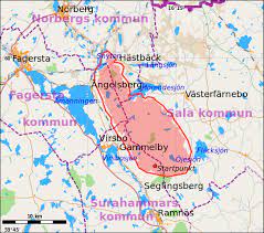 Equirectangular projection, n/s stretching deutsch: File Skogsbrand Vastmanland 2014 Karta Svg Wikimedia Commons