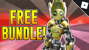 Free Item How To Get The Junkbot Bundle Roblox Youtube