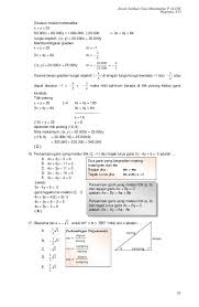 Jawab Latihan Ujian Matematika P 1a Diywagiman S Si 7 Disusun Model Matematika X Y 2560 000x 80 000y 1 680 0 Dan Rp 1 Janji