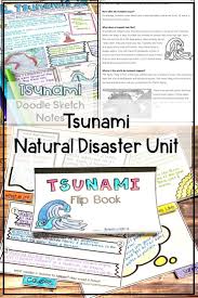 Tsunami Natural Disaster Wild Weather Use This Earth Science Natural Disaster Lesson Plan With Your Flip Book Natural Disasters Natural Disasters Lessons