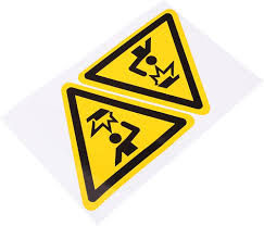 Amazon.co.jp: CATIEBYE 粘着式 標識 2 パック 頭上注意ステッカー 警告標識 装飾 セキュリティアラート ビデオ監視標識  ロゴステッカー : 産業・研究開発用品