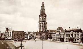 Groningen Grote Markt Vroeger Rond 1930 Groningen Stad Geschiedenis
