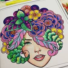 Beautiful Colouring Page By Aloneinuniverseart Using Their Chameleon Pens And Color Tops Chameleonpens Pen Marker Alcoholmarkers Markerpen Colour Color
