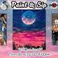 Paint & Sip at 5th St Alley “Full Moon Sunset” event in Eugene, OR