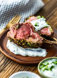 Beef tenderloin, tenderloin, filet mignon, whole beef tenderloin, how to bbq, smoked beef tenderloin, grilled beef tenderloin. Herb Crusted Rack Of Lamb Recipe With Mint Yogurt Sauce