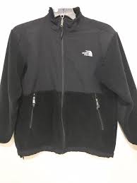 The North Face Youth Junior Xl Denali Black Fleece Zip Front Liner Jacket