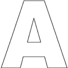 Cutting out letters in the paper can be a tricky task. Here S A Set Of Printable Alphabet Letters To Download And Print Printable Alphabet Letters Letter A Coloring Pages Lettering Alphabet