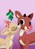 Rudolph And Clarice Drawing