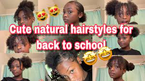 Natural Hairstyles For Short Hair Back To School 2019 Yofavchala Youtube Natural Hair Styles Short Hair Back Natural Hair Styles Easy