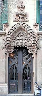Porte A Barcelone Espagne Portes Uniques Portes Anciennes Vieilles Portes