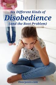 Six Different Kinds Of Disobedience And The Root Problem The Doorposts Blog