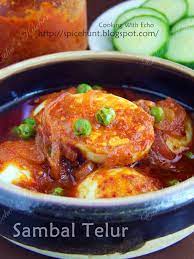 A Taste Of Memories Echo S Kitchen Sambal Telur Egg Sambal Sambal Potato And Egg Recipe Malay Food