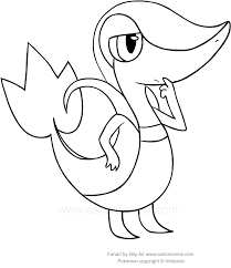 All images found here are believed to be in the public domain. Drawing Snivy Of The Pokemon Coloring Page Coloring Home