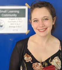 Please join us in welcoming our new 9th grade English teacher, Ms. Lora  Hawkins! — Just back from a six-year stint in Kuwait, Lora has taught  English Literature for eight years. She