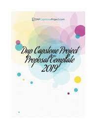 Capstone title cph 470 / your name 1. Dnp Capstone Project Proposal Template 2019 By Dnp Capstone Project Issuu