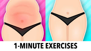 How to get a flat stomach in 1 minute. 1 Minute Exercises To Lose Belly Fat And Tone Your Waist Roberta S Gym At Home Fitness Workouts And Exercises