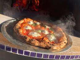 First pizza of the year! Classic Marg In The Forno Bravo Vesuvio 100 15deg Outside Pizza