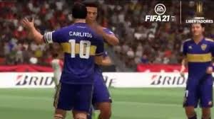 Carlos alberto tevez (american spanish: Fifa 21 La Simulacion Del Gol De Tevez Que Lo Llevo A Ser El 3 Maximo Goleador De Boca En Copa Libertadores Tyc Sports