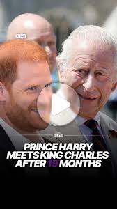 Prince Harry and King Charles' Reconciliation Tea Meeting