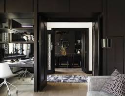 This show is all about black and white! Contemporary Black Interior Design With Vibrant Accents Homesthetics Inspiring Ideas For Your Home