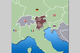 Der grenzverlauf wurde zuletzt 1947 geändert. Karte Fur Sudtirol Und Tirol Relief Und Panorama Landkarte