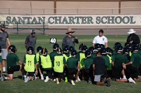Photos: San Tan Charter High School begins football practice