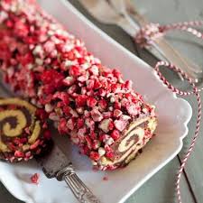 Recette Buche De Noel Aux Pralines Roses Recette Buche De Noel Recette Buche Noel Cuisine