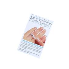 The Olivia Collection New Usa Ring Sizer Finger Gauge Sizing