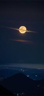 We've gathered more than 5 million images uploaded by our users and sorted them by the most popular ones. Free Download The Moon Dressed Like Saturn Wallpaper Beaty Your Iphone Reddit Wallpaper Backgro Landscape Wallpaper Night Sky Photography Sky Photography