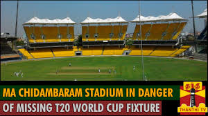 The spiritual home of cricket in the state since the start of the presidency matches in 1916, the ma chidambaram stadium, noted for its sporting pitches. Ma Chidambaram Stadium In Danger Of Missing T20 World Cup Fixture Thanthi Tv Youtube