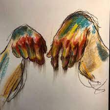 Drawing Of Hands Soft Pastel Drawing Soft Pastel Art Pastel Artwork Soft Pastels Drawing