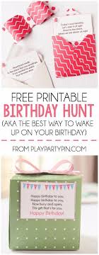 13th Birthday Birthday Present Birthday Scavenger Hunt Britni Play Party Pin Playpartypin Birthday Fun Scavenger Hunt Birthday Birthday Traditions