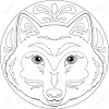 Dessin lion mandala elegant coloriage mandala disney. 1