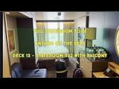 Full tour of Stateroom 13532 on Royal Caribbean Anthem of the Seas ...