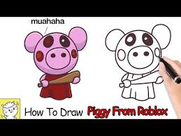 See more ideas about roblox pictures, roblox, cute profile pictures. How To Draw Roblox Piggy Character Easy Step By Step Art Lesson